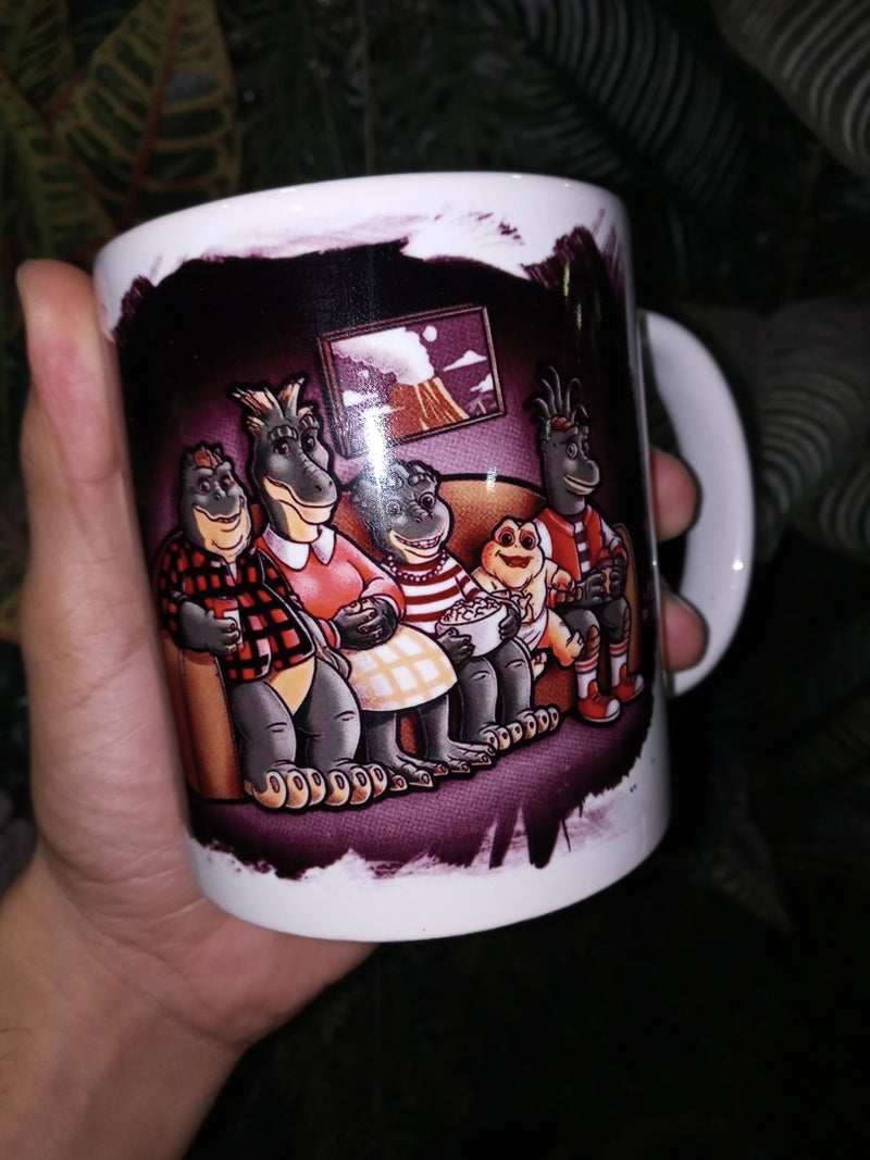 Caneca Familia Dinossauro - QUERIDA, CHEGUEI!!!