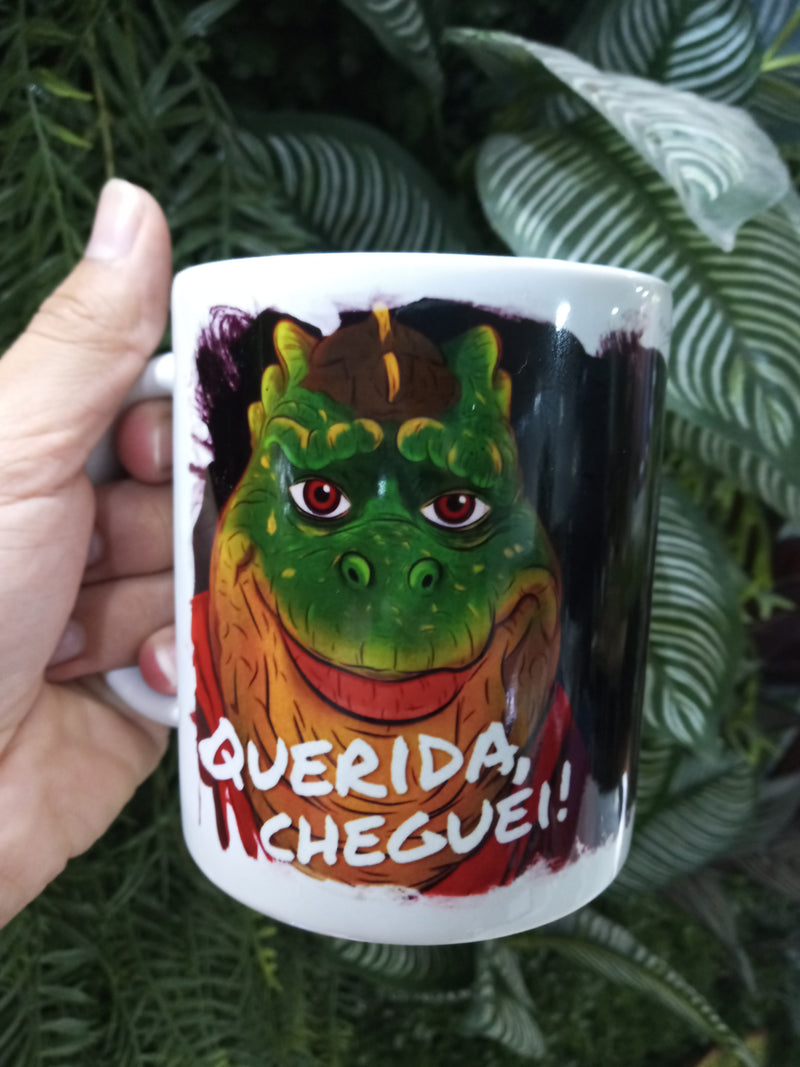 Caneca Familia Dinossauro - QUERIDA, CHEGUEI!!!