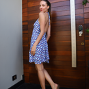 VESTIDO CURTO EST OLHO GREGO