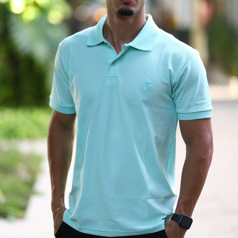 CAMISA GOLA POLO BORDADA CN! EXCLUSIVE