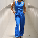 CONJ CALCA E BLUSA GOTA ALFAIATARIA