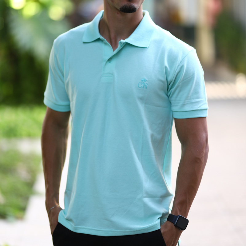 CAMISA GOLA POLO BORDADA CN! EXCLUSIVE