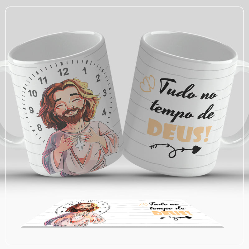 Caneca - Tudo no tempo de Deus