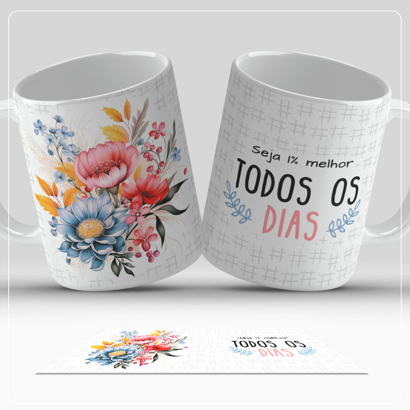 Caneca - Seja 1% melhor