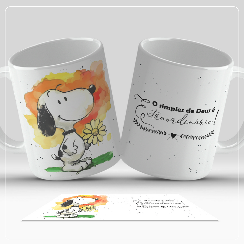 Caneca Snoop - O Simples de Deus