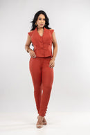 CONJ ALFAIATARIA CALCA BLASER ABERTO COSTAS