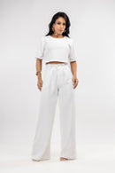 CONJ CALCA WAIT LEG  E BLUSA CREPE FENDI